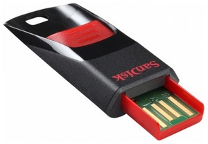 Купить недорого USB FLASH 16GB SANDISK CRUZER EDGE  BLACK-RED (СДВИЖНУЮ, БОЛЬШУЮ УДОБНУЮ КНОПКА) в интернет-магазине. Низкие цены. Доставка.