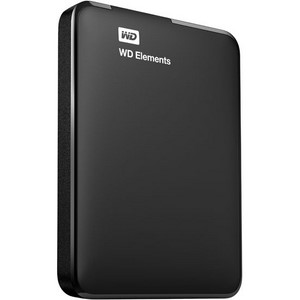 Внешний жесткий диск 2.5", 1Tb, Western Digital Elements Portable, Black USB3.0 (WDBUZG0010BBK-EESN) ― Магазин сумок и аксессуаров для ноутбуков в Москве
