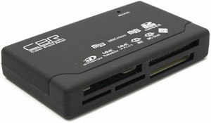 Купить недорого КАРТРИДЕР USB2.0 CBR CR455 (ALL-IN-1) SILVER-BLACK в интернет-магазине. Низкие цены. Доставка.