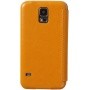 Чехол для Samsung Galaxy S5 G-case Slim Premium, Кожа, Оранжевый