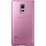 Чехол Samsung Flip Cover EF-FG800BPEGRU для Samsung Galaxy S5 mini G800, Кожа, Розовый