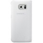 Чехол Samsung S View EF-CG920PWEGRU для Samsung Galaxy S6, Полиуретан/Поликарбонат, Белый