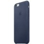 Чехол для iPhone 6s Plus Apple Leather Case Midnight Blue, Темно-синий MKXD2ZM/A