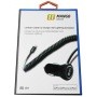 Автомобильное зарядное устройство Mango Device 2.1A  to lightning cable, Черный  XBX-016