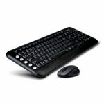 Комплект беспроводной клавиатура+мышь A4Tech 7200N USB, Черный