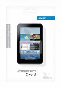 Защитная плёнка для Samsung Galaxy Tab 2, 7.0" Deppa, Прозрачная